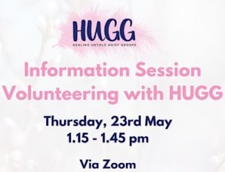 HUGG: Volunteer Information Session poster