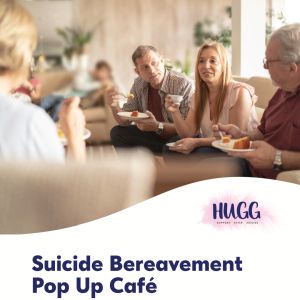 uicide Bereavement Pop-up Café  Coffee, poster