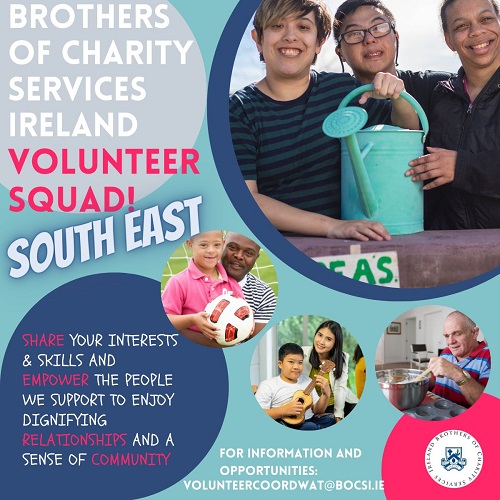 Volunteer with Us poster