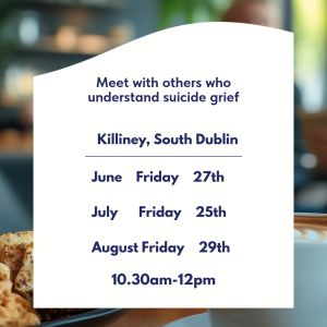 uicide Bereavement Pop-up Café  Coffee, dated