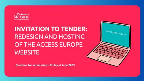 Access Europe Website Tender poster