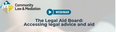 Accessing Legal Advice and Aid poster