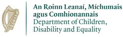 Department of Children, Disability and Equality logo
