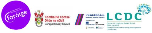 Donegal Peace Connect to Citizenship Project logos