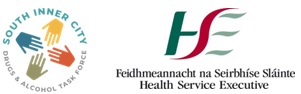 South Inner City Drugs and Alcohol Task Force & HSE logos