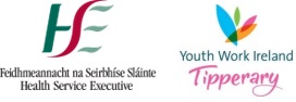 HSE & Youth Work Ireland Tipperary logos