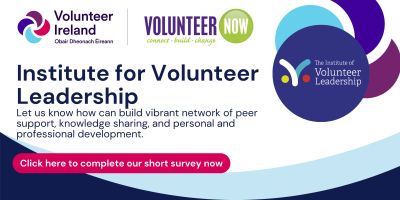 Are you a leader of volunteers?  We need your input poster