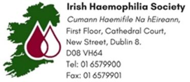 Irish Haemophilia Society logo