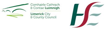Limerick City and County Council and HSE logos