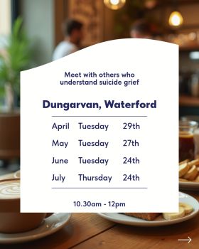 HUGG Waterford - Suicide Bereavement Pop-up Café image