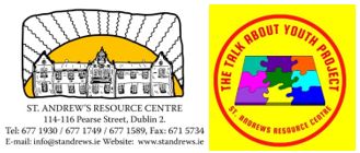 St Andrew’s "Talk About Youth Project” logos