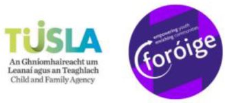 Tusla & Foróige logos