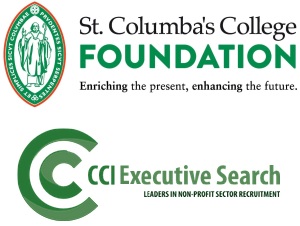 St. Columba’s College & CCI Executive Search logos