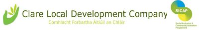 Clare Local Development Company & SICAP logos