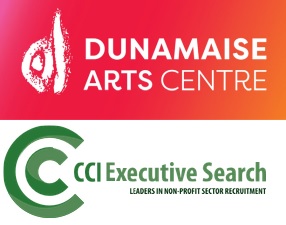 Dunamaise Arts Centre, & CCI Executive Search logos