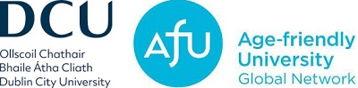Dublin City University Age-Friendly University logos