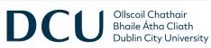 Dublin City University’s (DCU) logo
