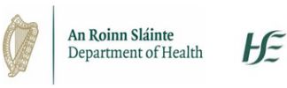 HSE and Dept. of Health logos