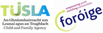 Tusla & Foróige logos