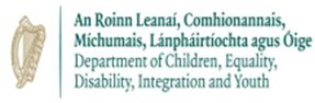 Department of Children, Equality Disability, Integration and  Youth logo