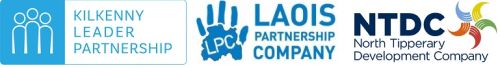 Kilkenny Leader Partnership, Laois Partnership Company and North Tipperary Development Company logos