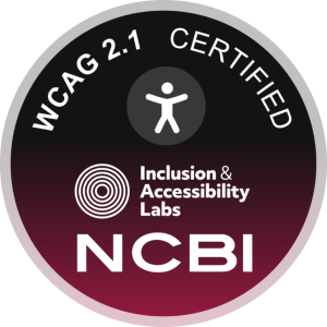 NCBI and IA Labs certification badge