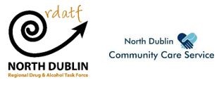 North Dublin Regional Drug & Alcohol Task Force & North Dublin Community Care Service logos