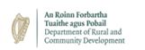 Department of Rural and Community Development logo