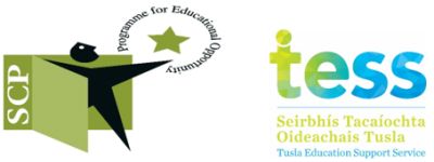  School Completion Programme:& TESS logos