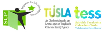 School Completion Programme, Tusla & TESS logos