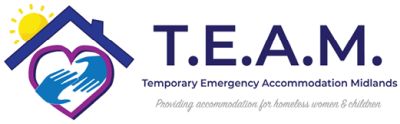 T.E.A.M. (Temporary Emergency Accommodation Midlands) logo