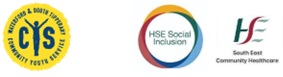 Waterford & South Tipperary Community Youth Service  & HSE logos